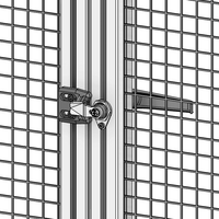 50-120-1 MODULAR SOLUTIONS DOOR PART<br>ANTI-ROTATE FOR HANDLES W/ HARDWARE